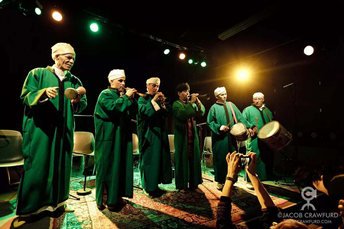 The Master Musicians Of Jajouka with Bachir Attar : Roskilde Festival, Pavilion