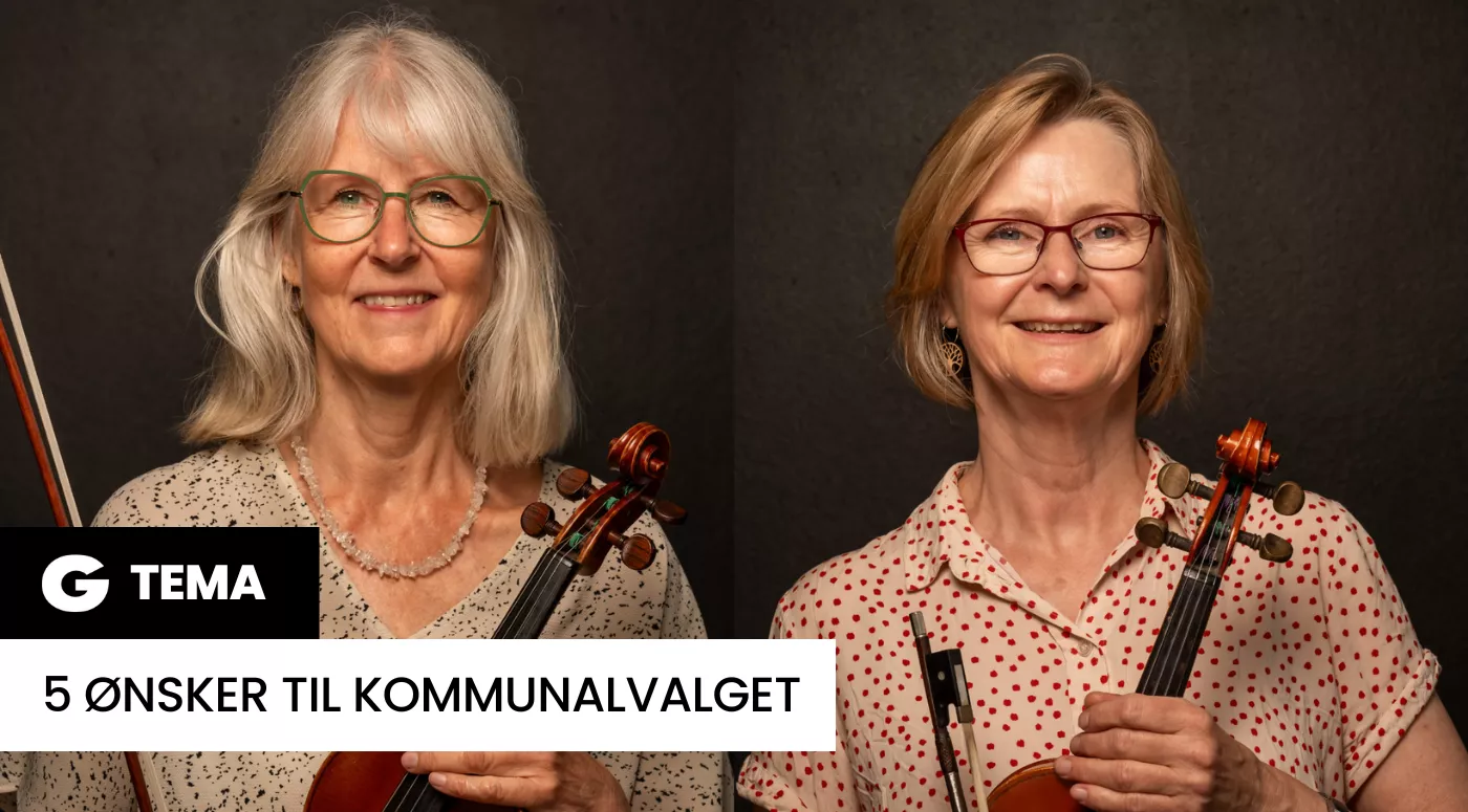 Til venstre: Bente Hartelius – Til højre: Rikke Konoy