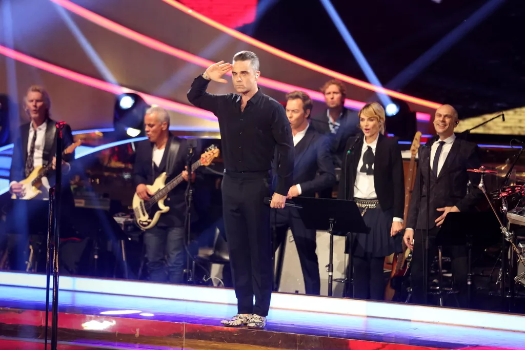 Galleri: Robbie Williams væltede Vild Med Dans