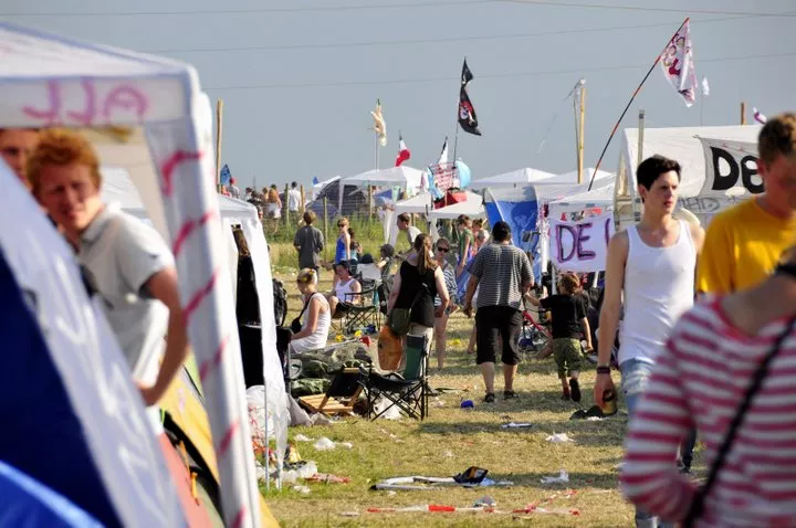 Roskilde Festival sætter pant på pavillioner