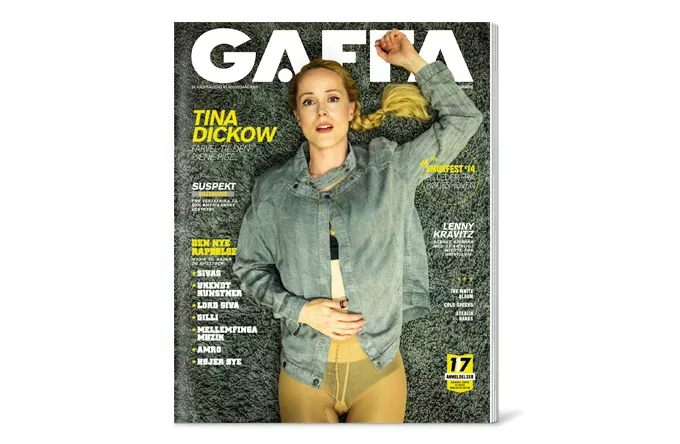 Derfor er Tina Dickow fræk på forsiden af GAFFA