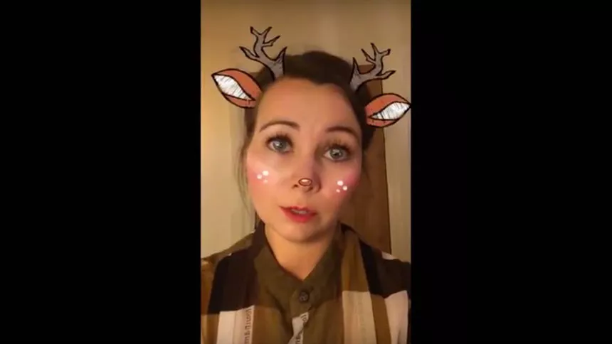 Aarhus-blogger hylder julen, Aarhus og Joni Mitchell med charmerende Snapchat-musikvideo