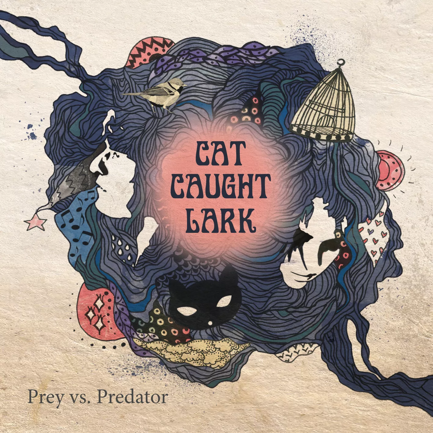 Prey Vs. Predator - Cat Caught Lark
