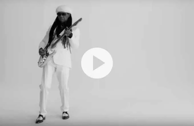 Video: Se Nile Rodgers spille sang skrevet af Basim og Cutfather