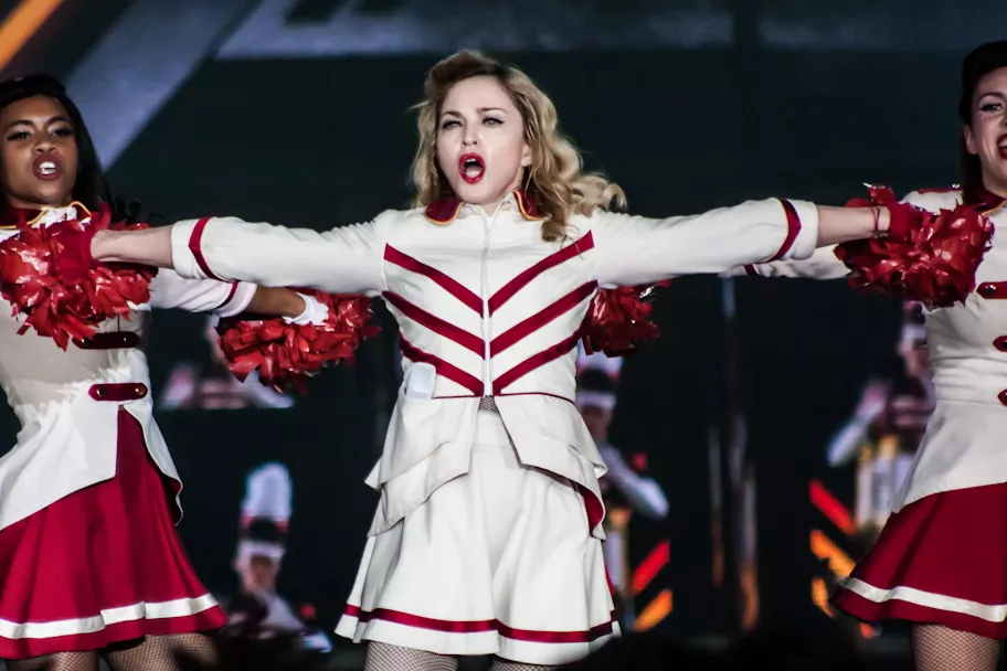 Madonnas starka tal under prisceremoni: ”AIDS tog alla mina vänner”