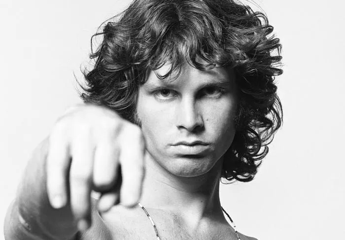 Vulgær tegneseriestribe af Jim Morrison til salg