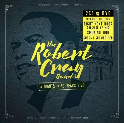 4 Nights of 40 years Live, dvd/2 cd - The Robert Cray Band