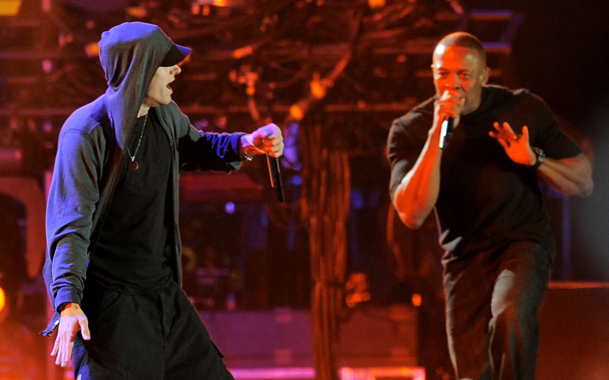 Norgesaktuelle Eminem viste muskler på Coachella