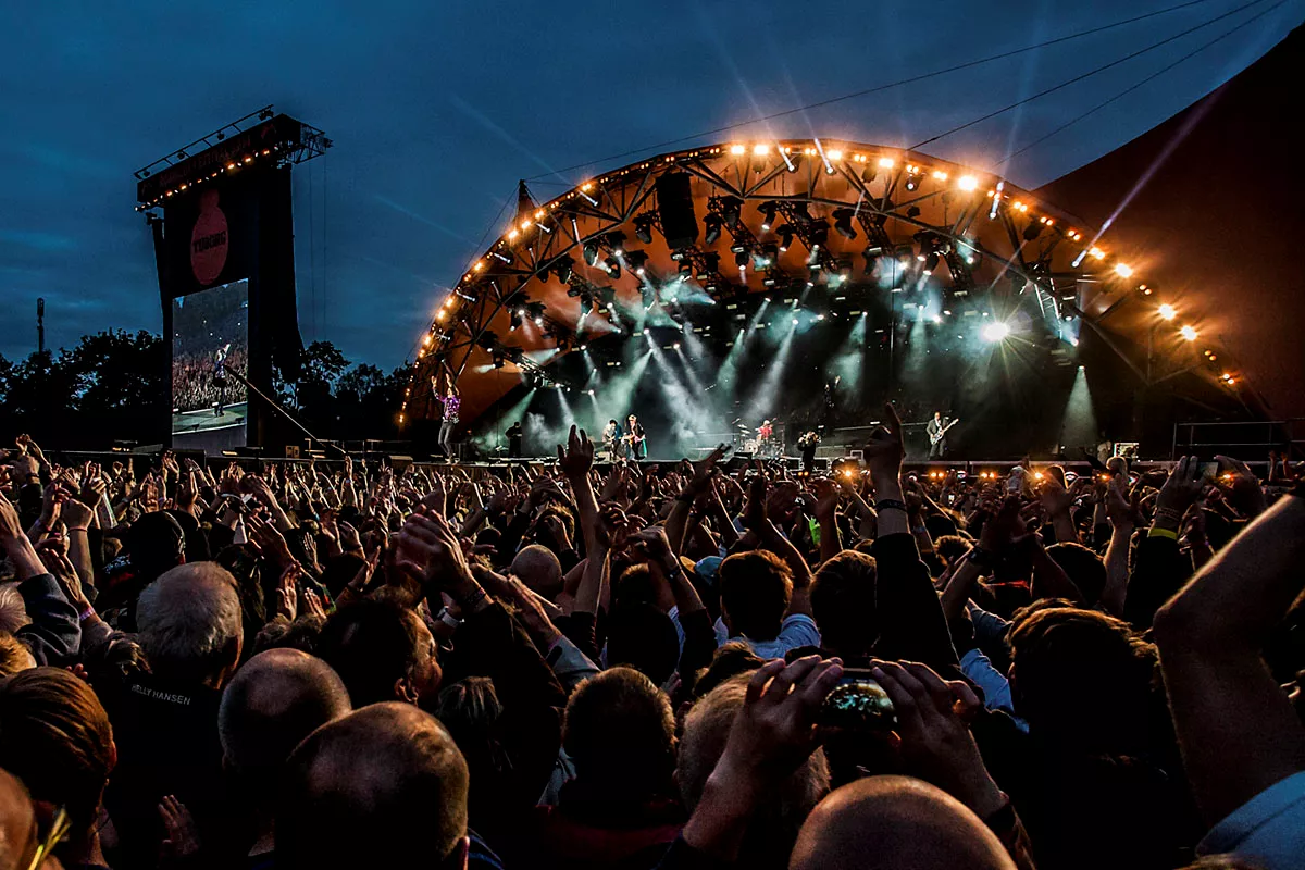 Rekordstort overskudd for Roskilde Festival