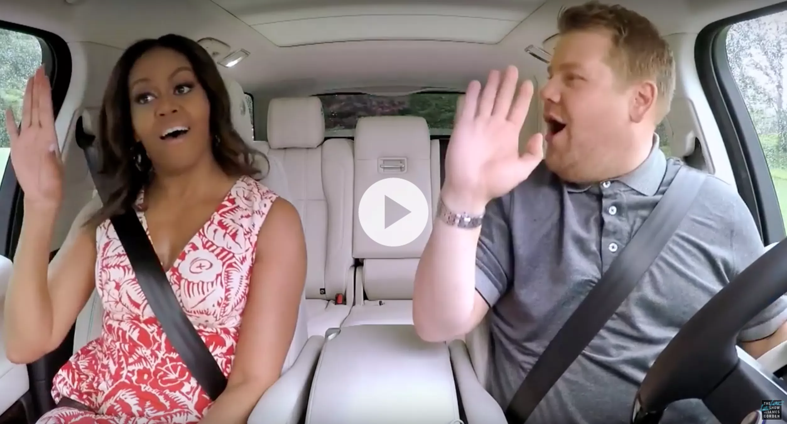 Se teaser: Michelle Obama synger Beyoncé i Carpool karaoke
