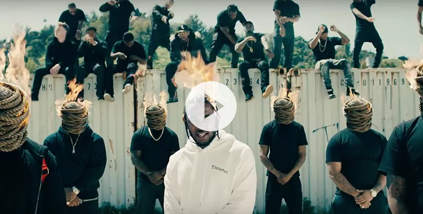 Fyr og flamme: Se den dramatiske video til Kendrick Lamars nye sang