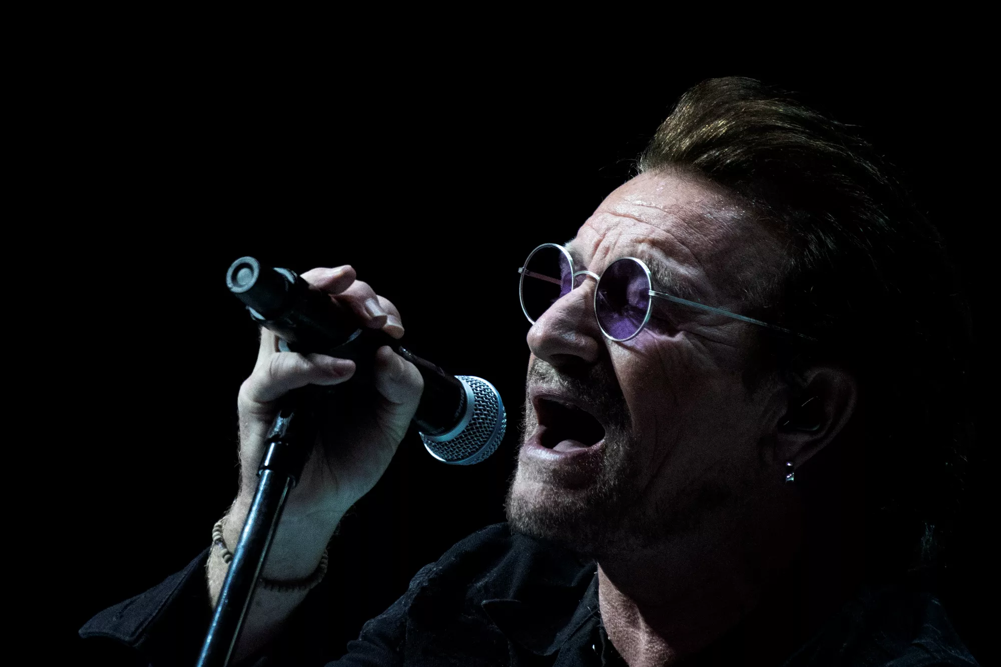 U2 hyldede Kim Larsen i Royal Arena
