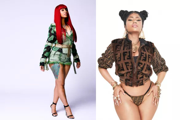 BEEF: Fejden mellem Nicki Minaj og Cardi B eskalerer