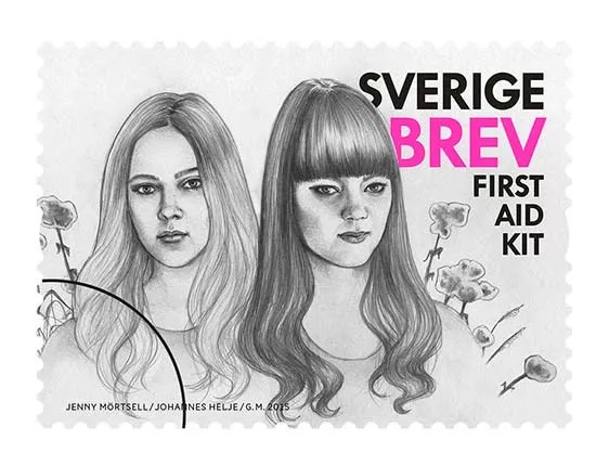 Svenske artister - nå også som frimerkemotiv
