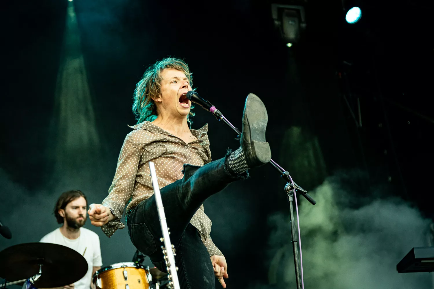 Australsk rockbrag sparkede festivalen i gang