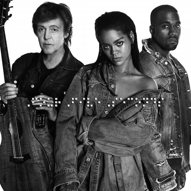 Rihanna slapp ny låt med Kanye West og Paul McCartney