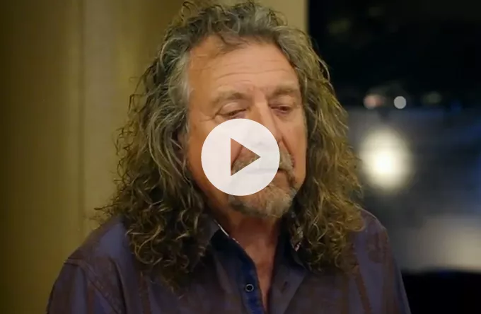 Se Robert Plant fortælle om sit nye album 