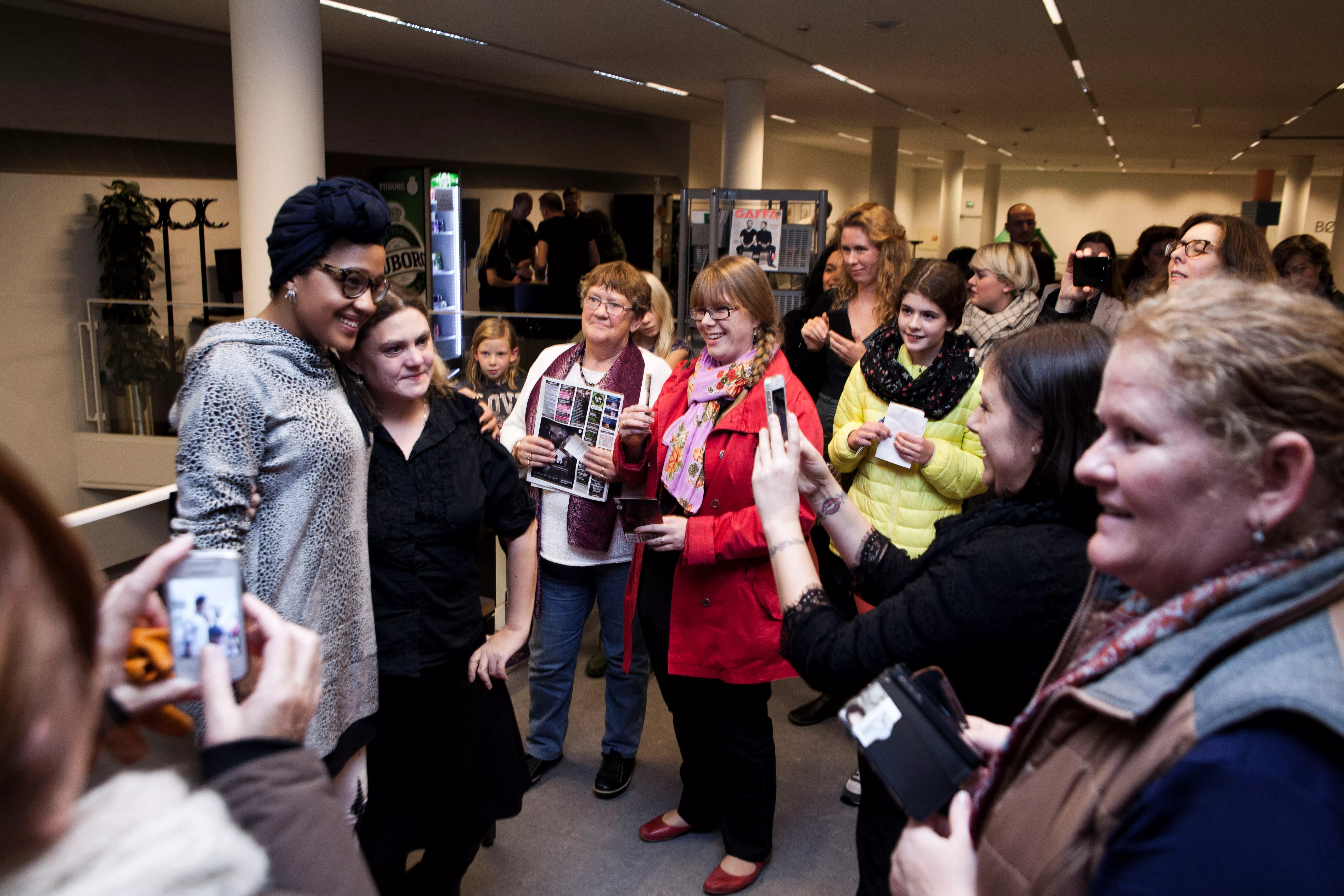 Fotoreportage: Barbara Moleko varmede til GAFFA Library Sessions