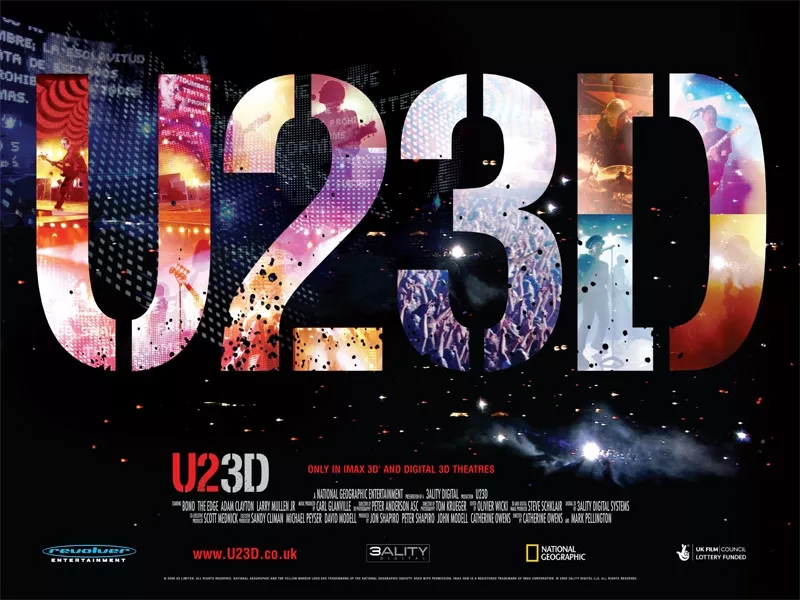 U2-3D-film til Thisted