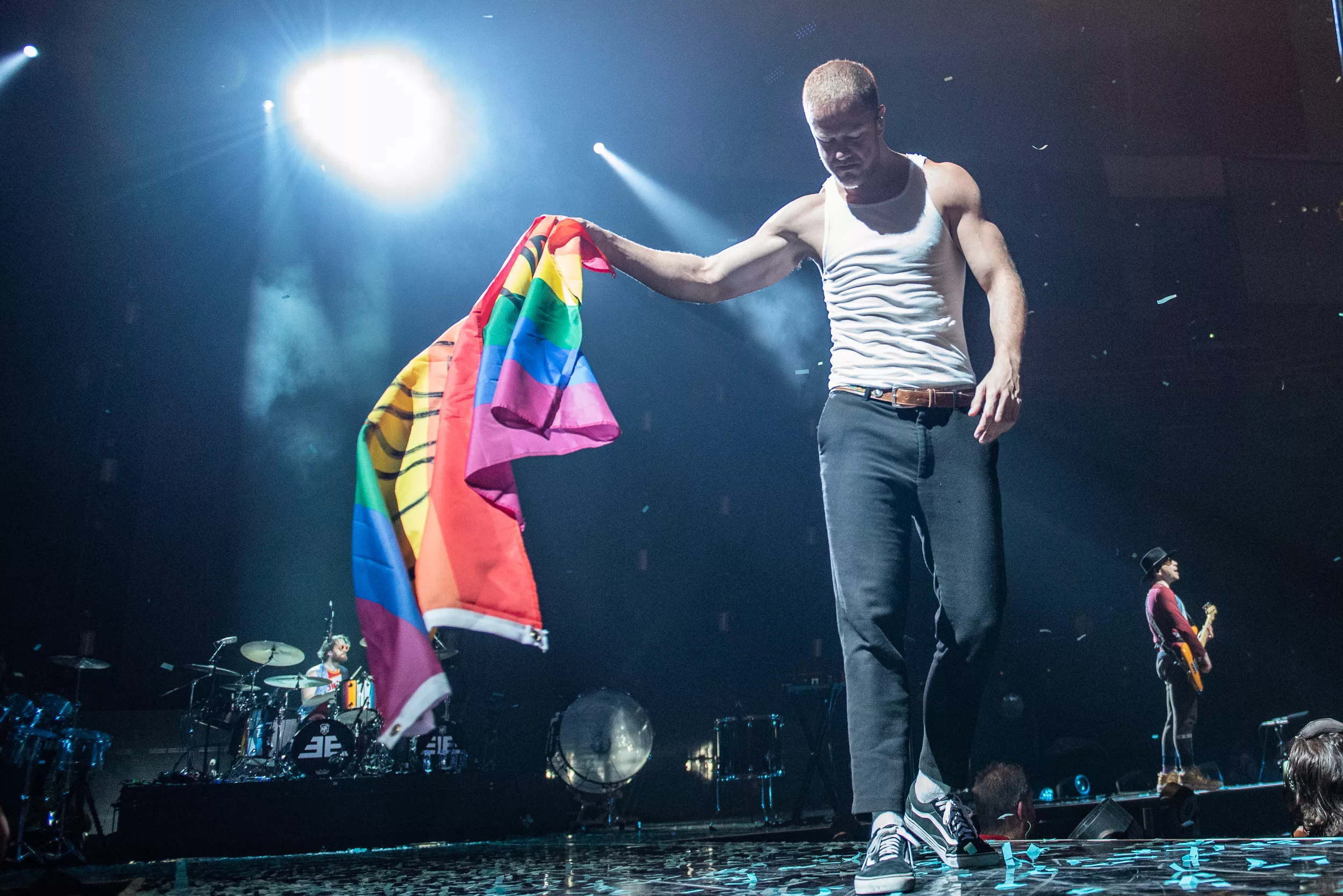 Imagine Dragons-frontmand kritiserer Eminem for homofobisk album