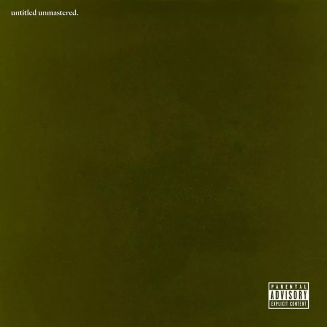 Untitled Unmastered - Kendrick Lamar