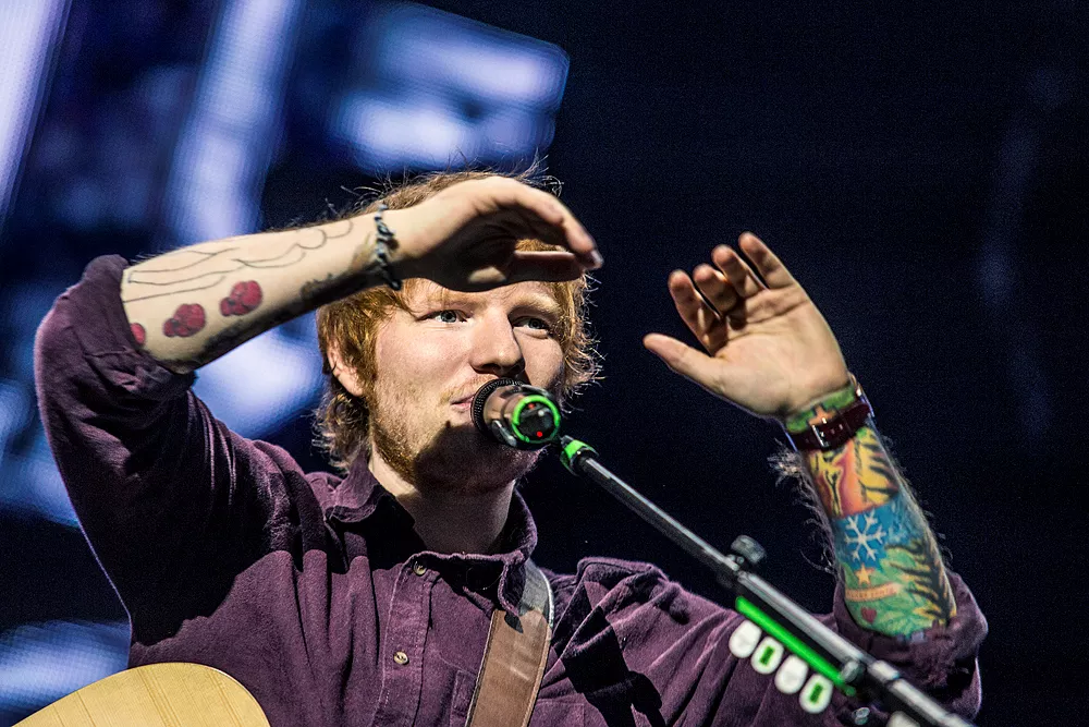 Ed Sheeran til Danmark