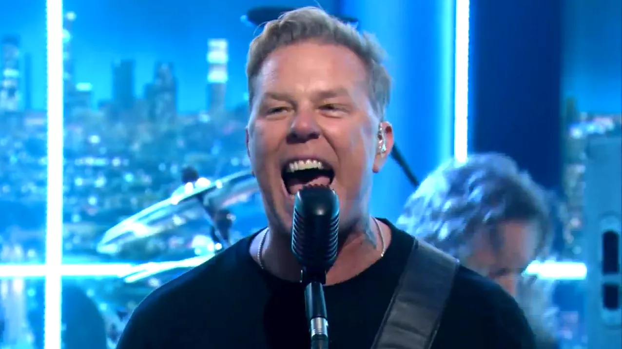 Se Metallicas fem liveoptrædener i Late Late Show 