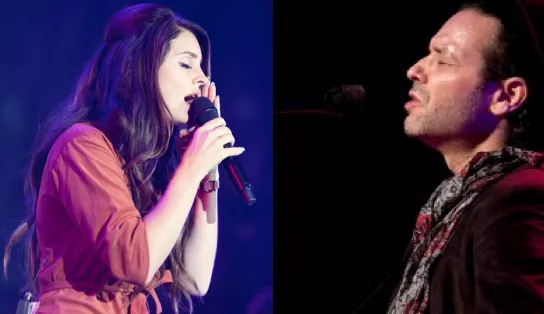 Lana fortolker Leonard Cohen i duet med hans søn