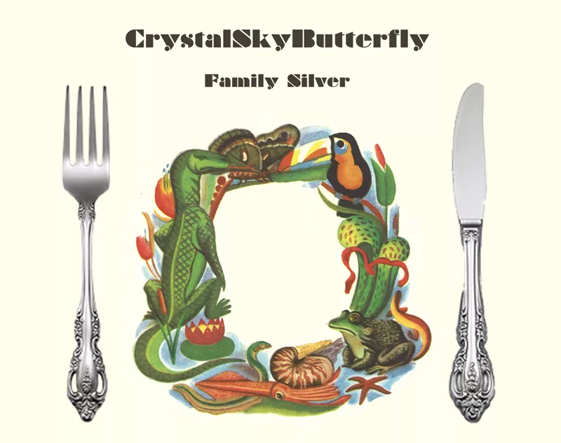 Family Silver - Crystal Sky Butterfly