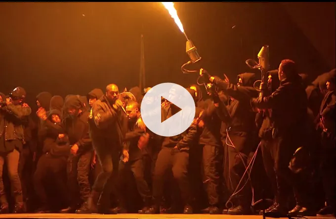 Kanye Wests brandfarlige optræden under Brit Award bliver til musikvideo