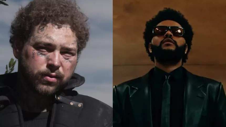 The Weeknd og Post Malone udgiver sang sammen – hør smagsprøve