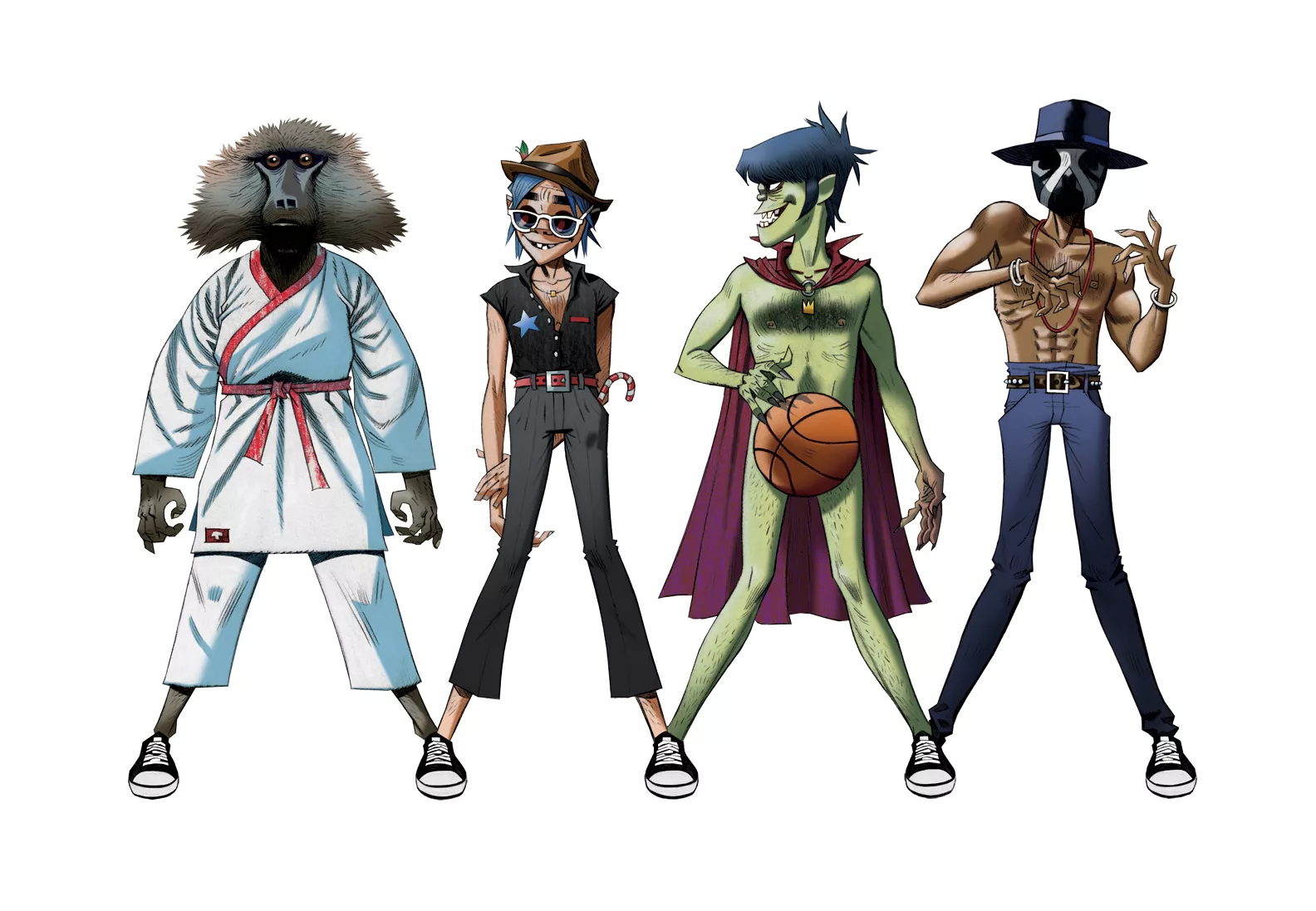 2016 bliver Gorillaz hele året rundt