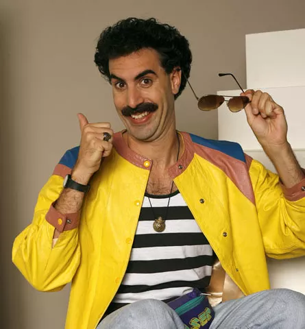 Borat som Freddie Mercury