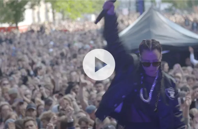 Se festen fra Distortions #Gadekryds i ny video