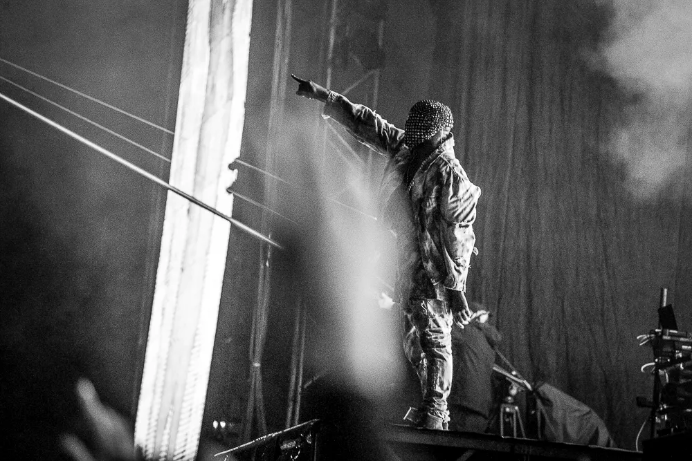 Glastonbury modtager dødstrusler på grund af Kanye West