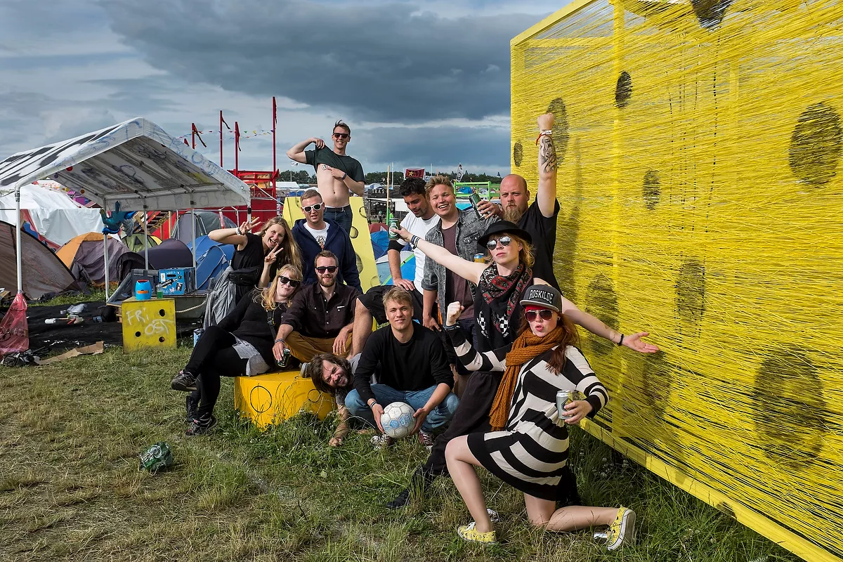 Dagens Camp på Roskilde: Vi vil fylde grusgraven med parmesan