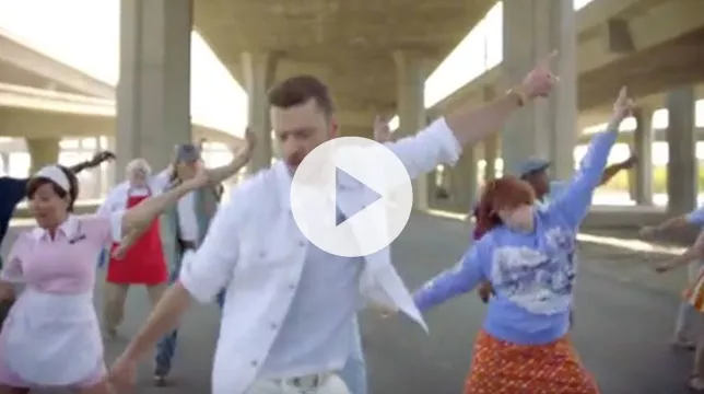 Se folk gå danse-amok i Justin Timberlakes nye video