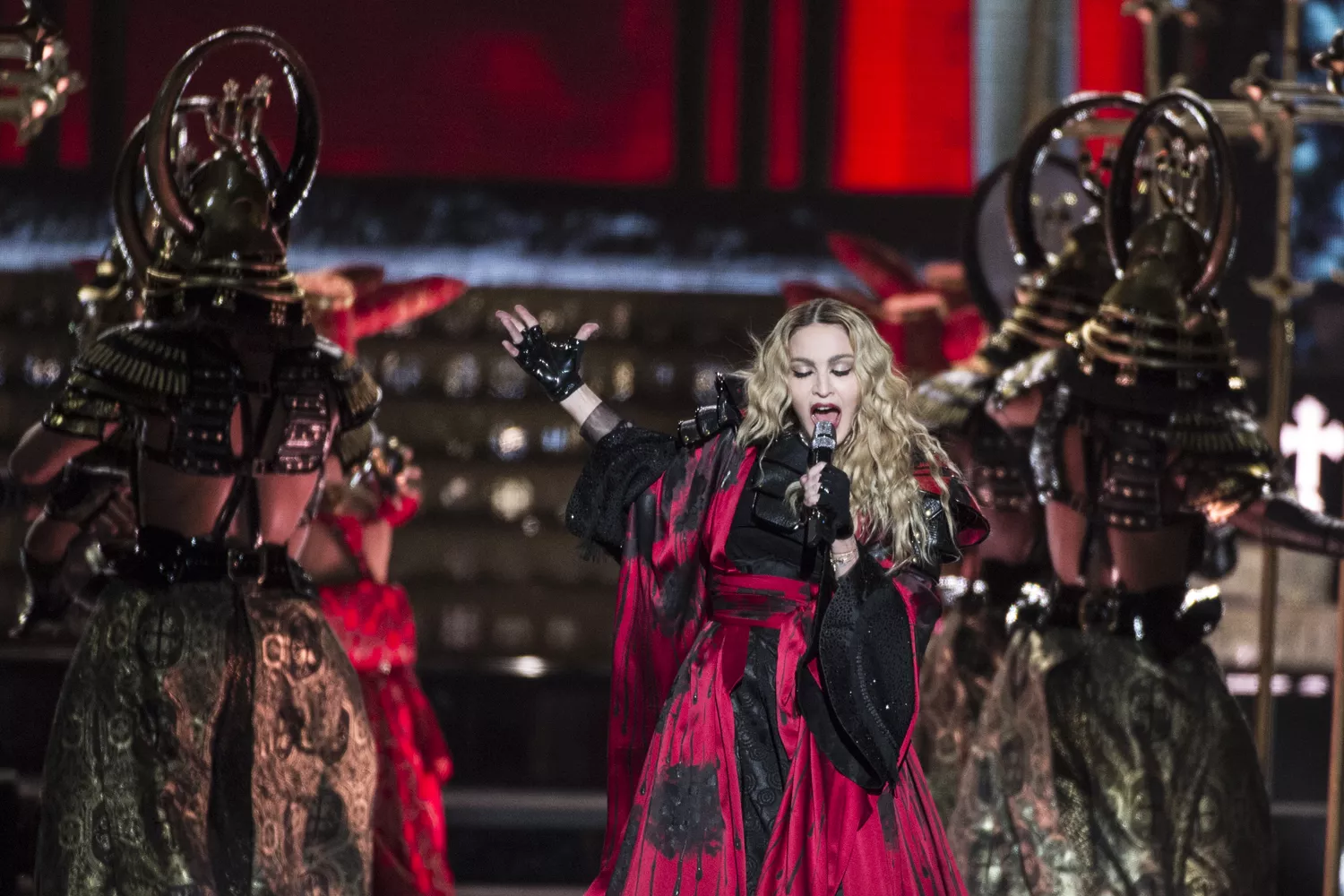 Madonna klar för Eurovisionfinalen