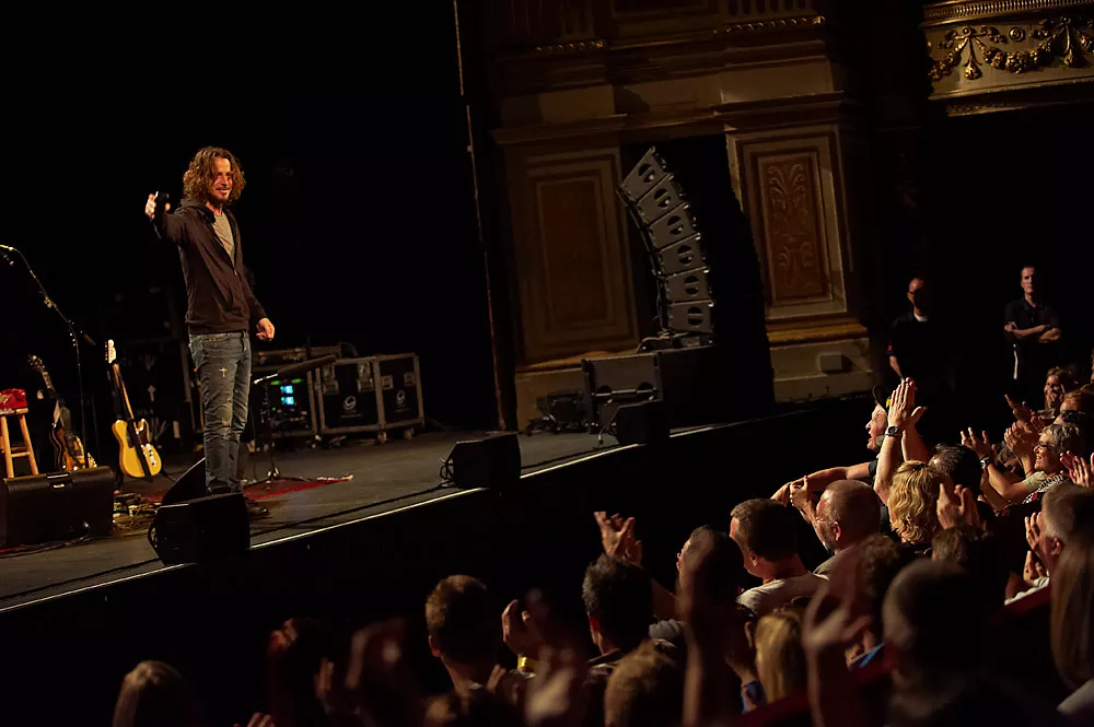 Se bildene fra Chris Cornells siste konsert i Detroit - kun timer før hans bortgang