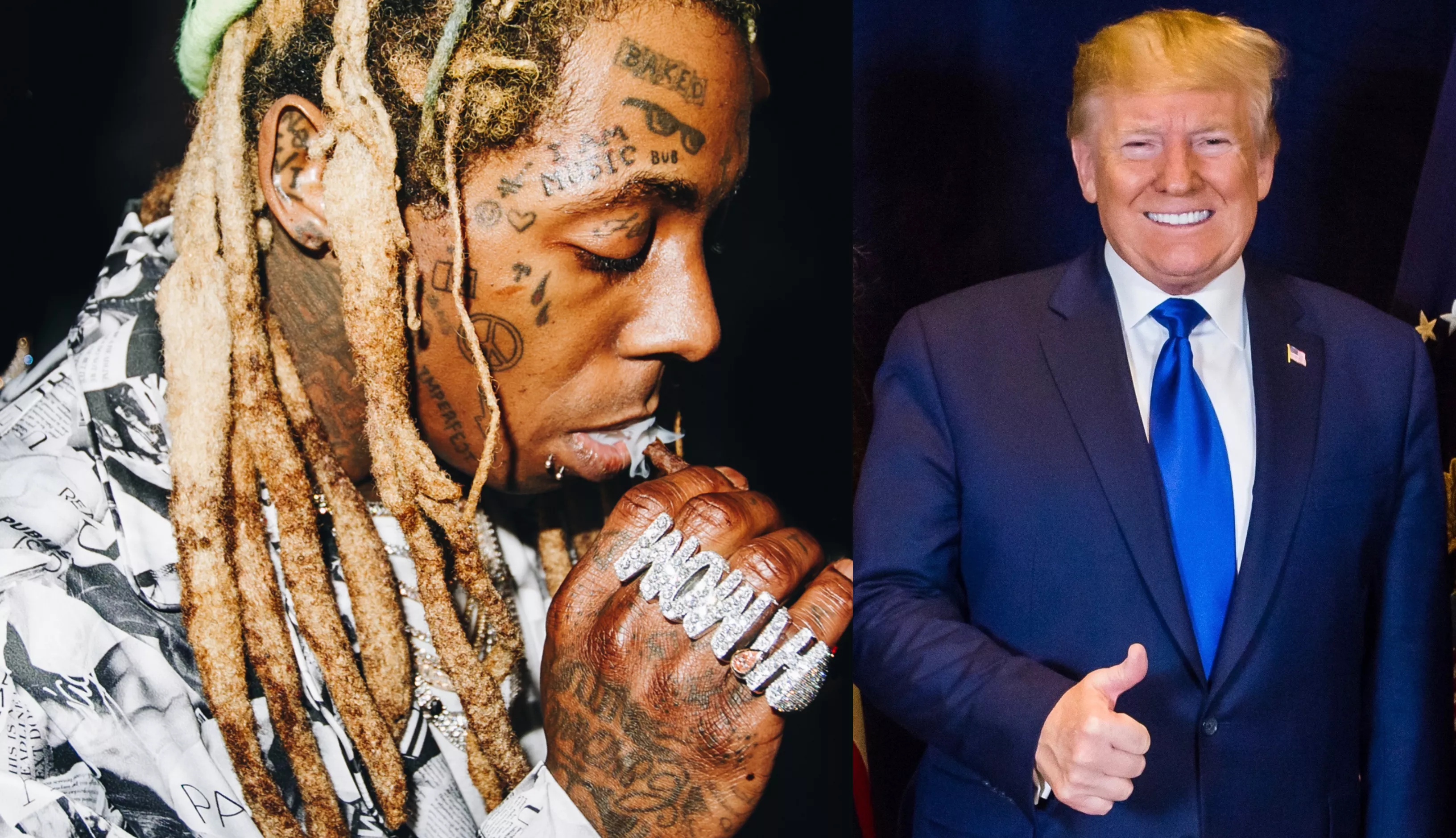 Donald Trump benåder rapstjerner