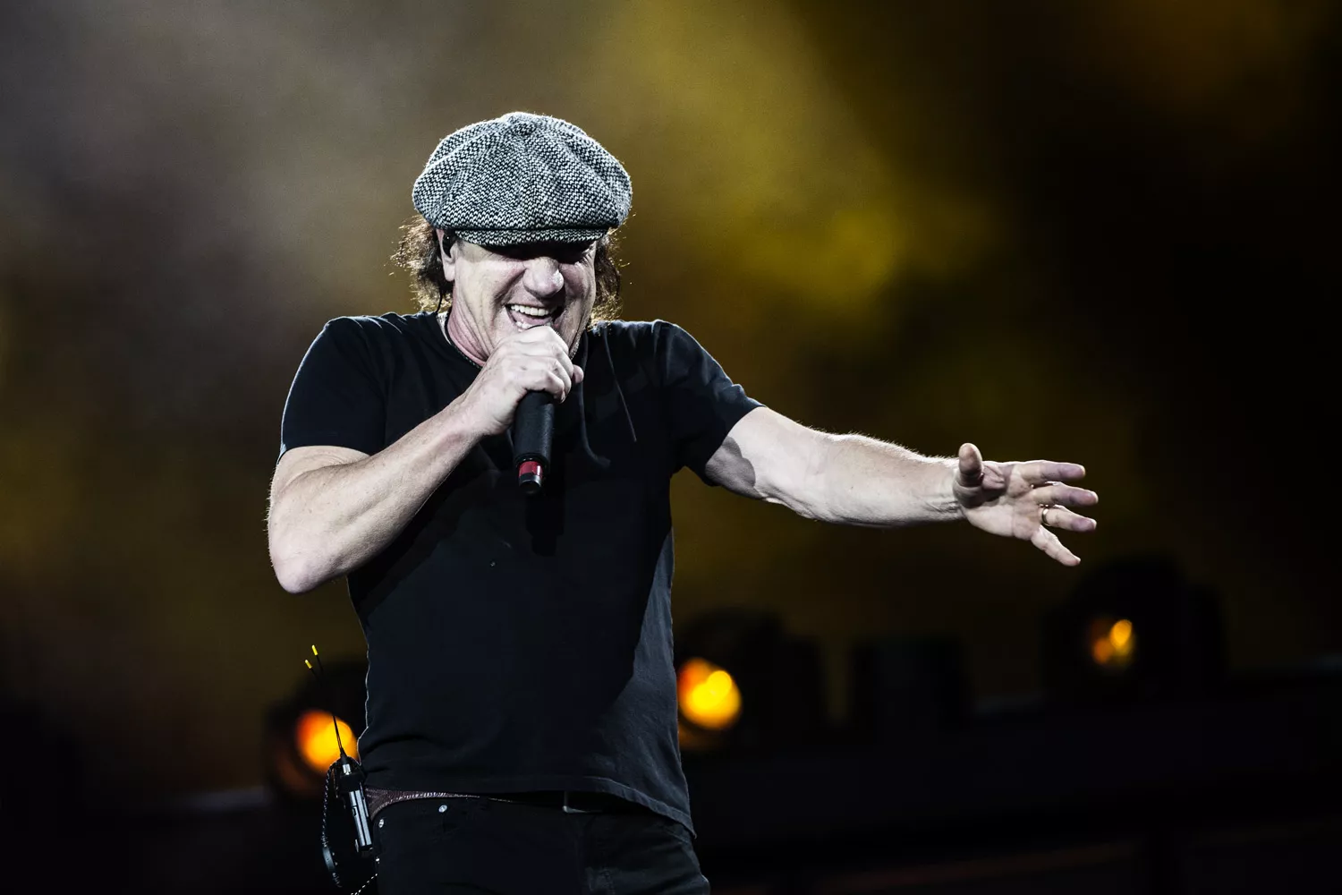 Muse fikk selskap av tidligere AC/DC-vokalist da bandet avsluttet den store festivalen