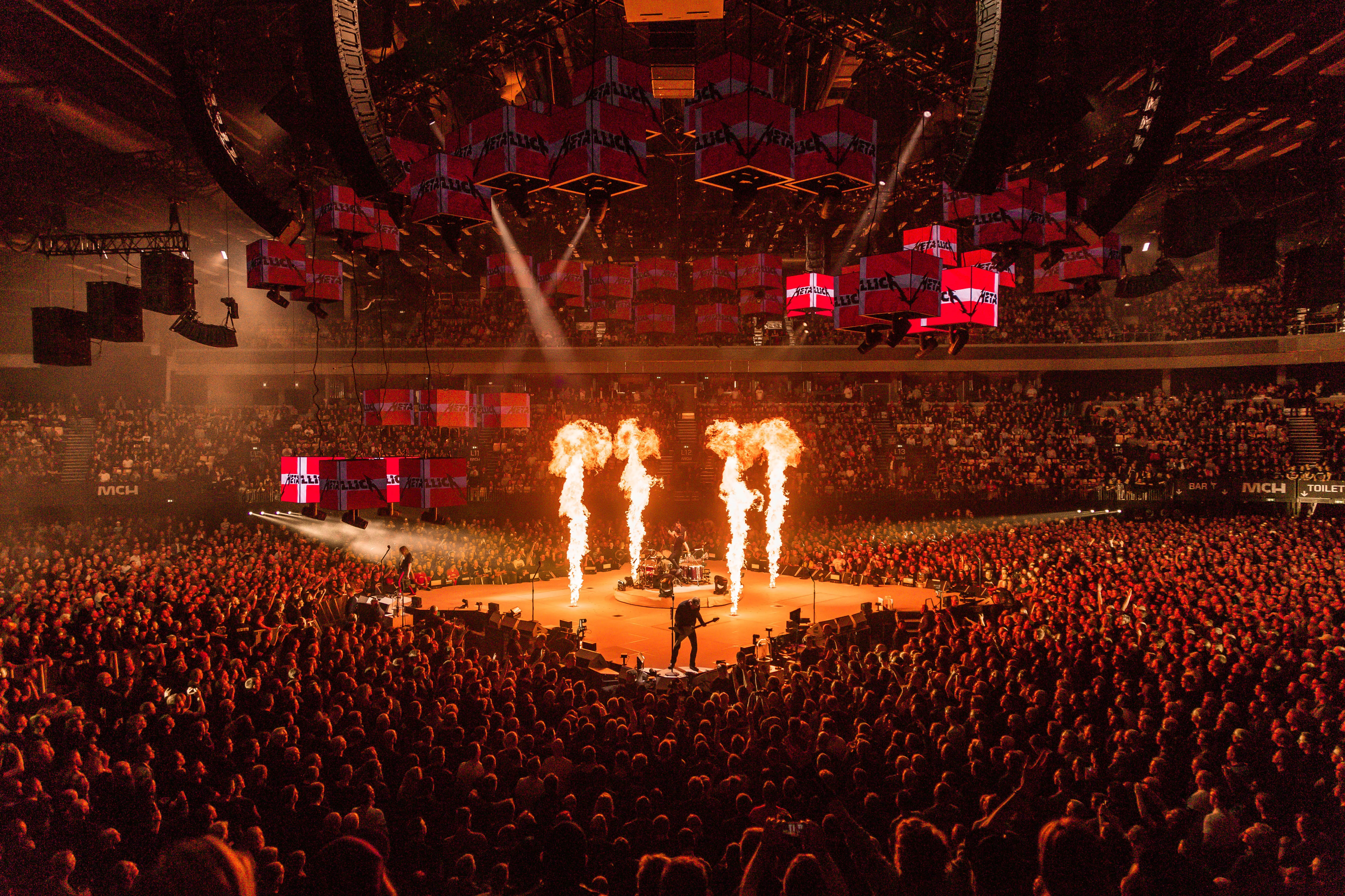 Metallica slår publikumsrekord i Danmark