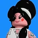 Amy Winehouse bliver til Lego
