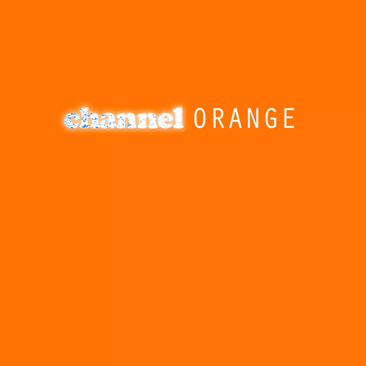 channel ORANGE - Frank Ocean