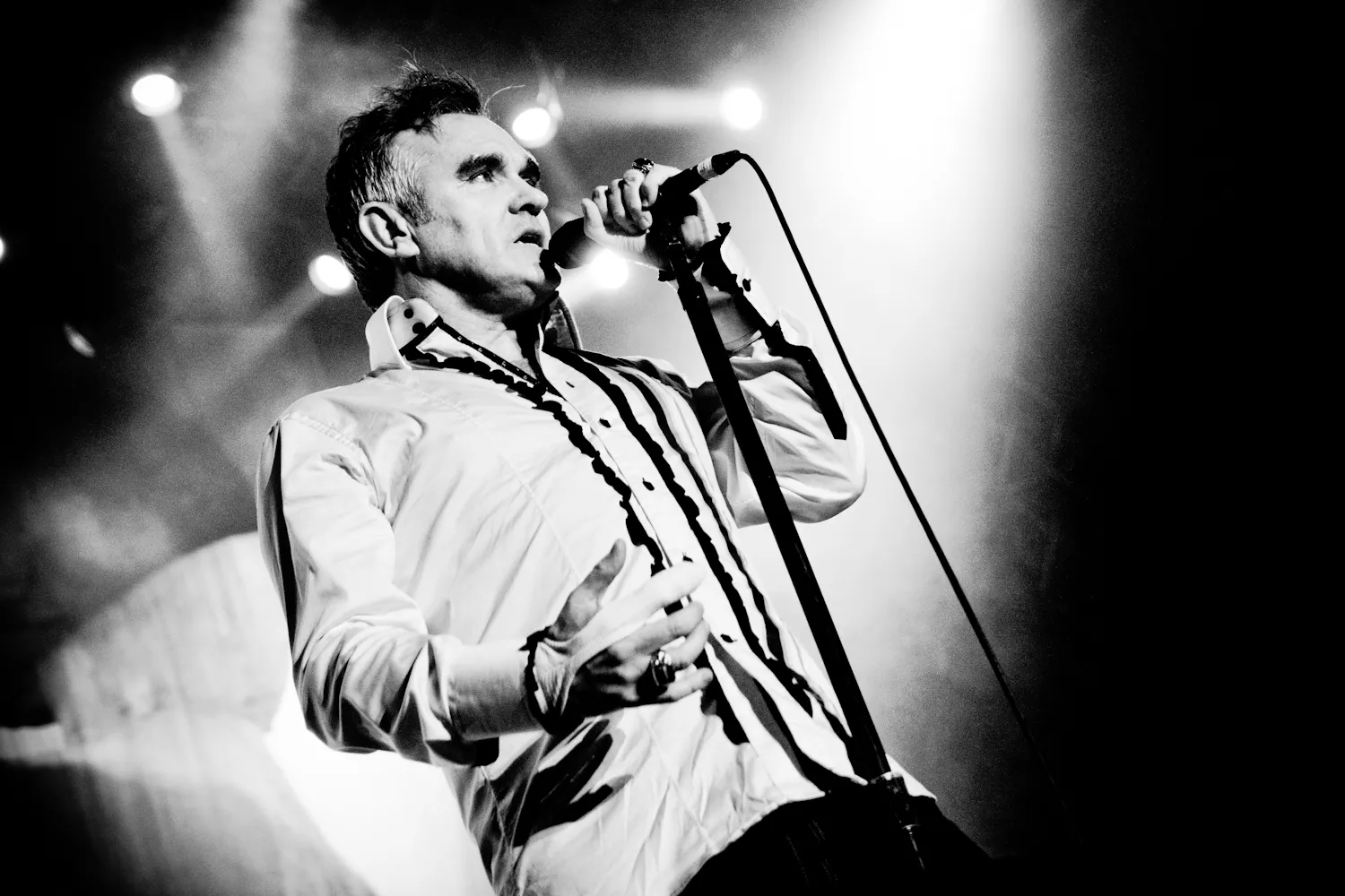Morrissey spiller til Nobel-koncert