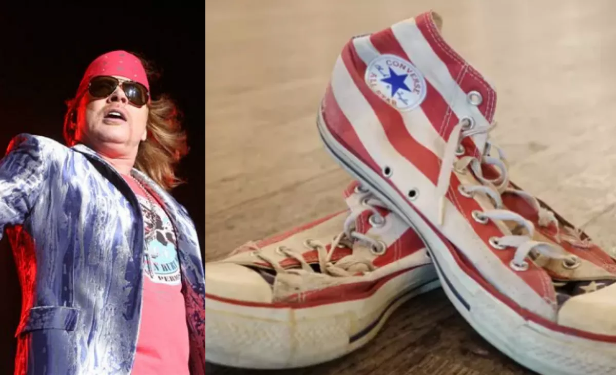 Axl Rose glömde sina skor i Stockholm – vill du ha dem?