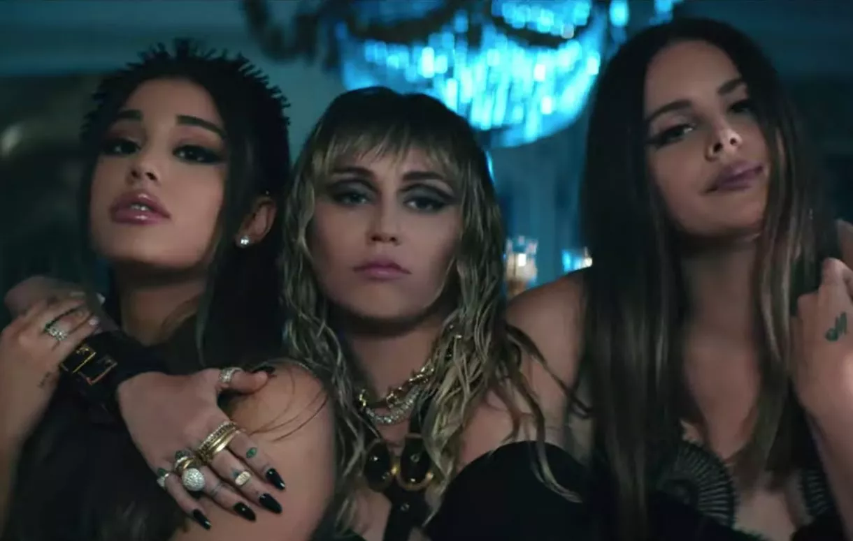 Ariana, Miley og Lana sammen i video til Charlie's Angels-sang