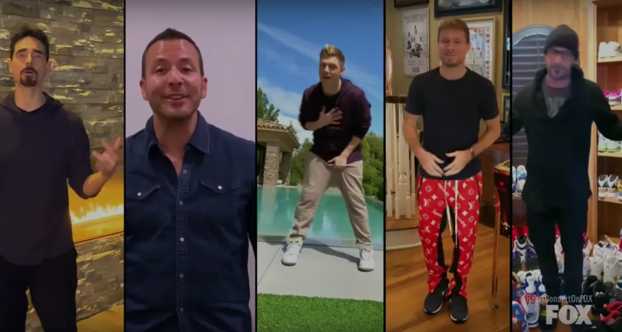 KARANTÆNE-TV: Se Backstreet Boys fremføre herlig udgave af ”I Want It That Way”
