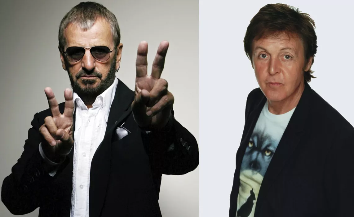 Paul McCartney og Ringo Starr genforenes i studiet