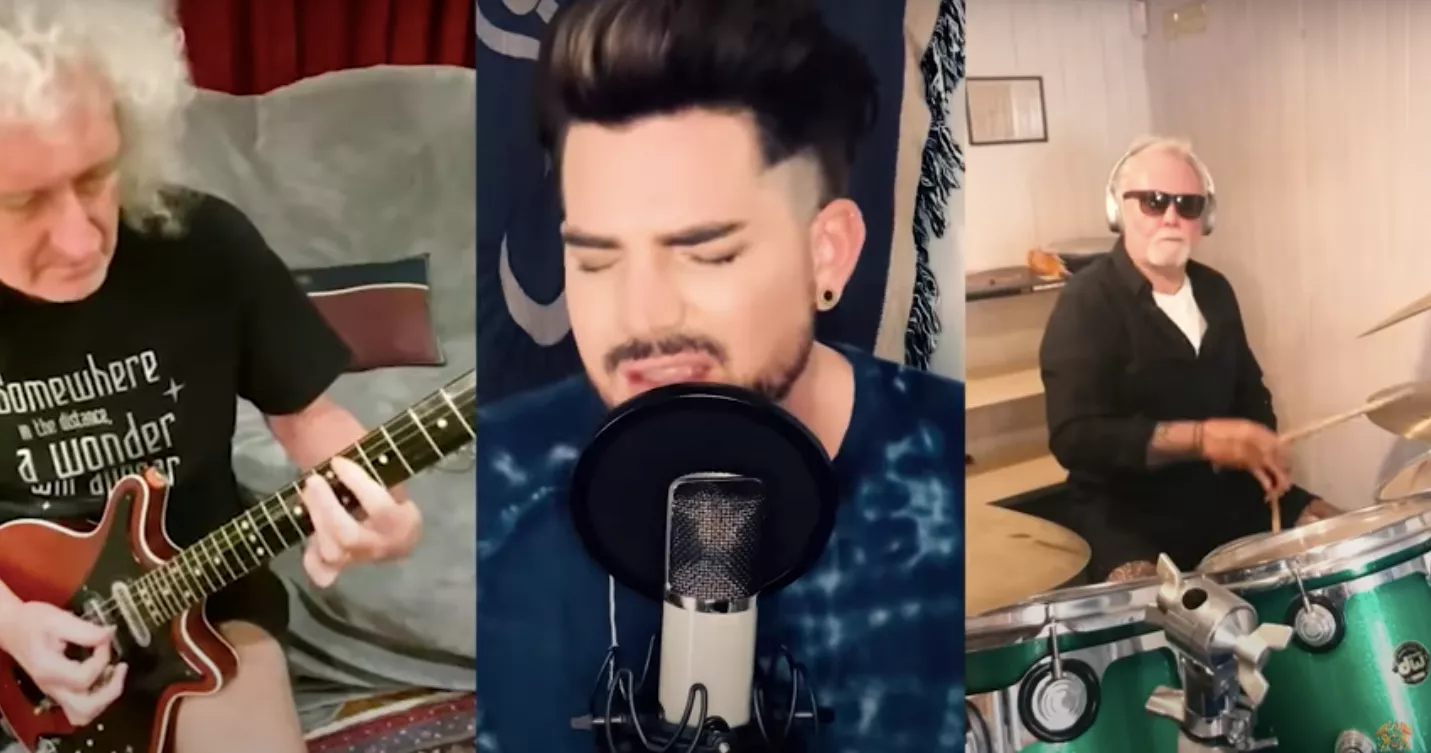 Queen + Adam Lambert udgiver ny version af klassiker som WHO-støttesang